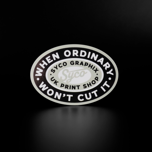 Oval Stickers